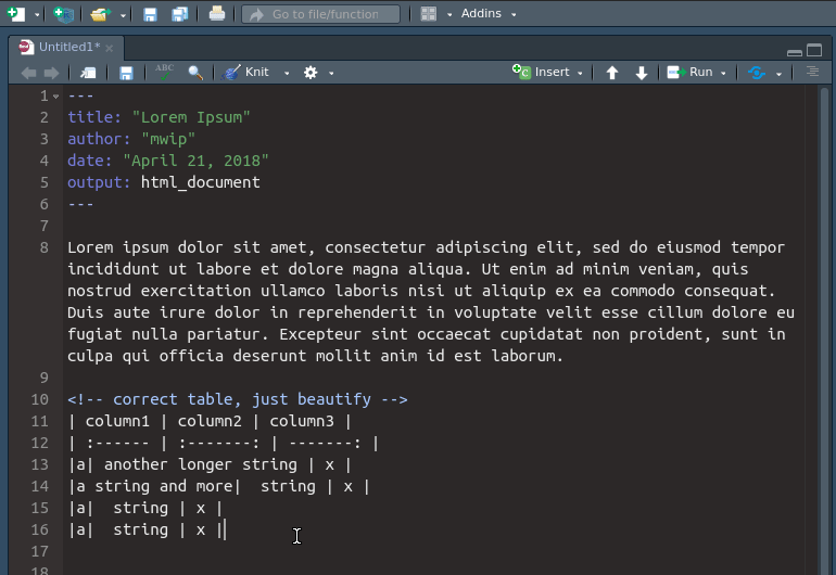 example of beautifyR